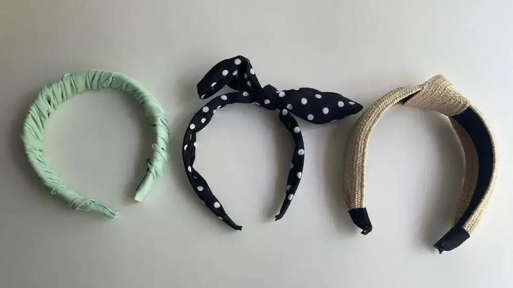 Conair Hair Accessory Lot Headbands Hair Claw Scrunchie Set